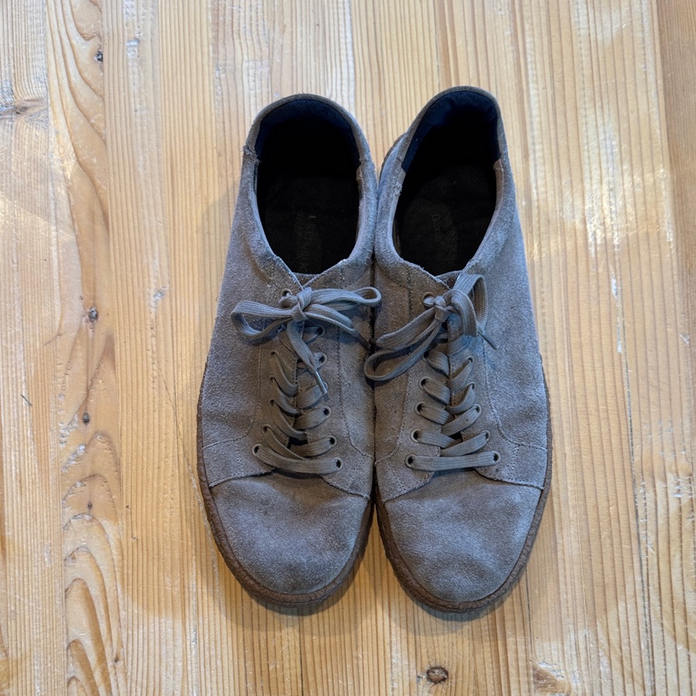 Banana Republic Men's Gray Suede Sneakers